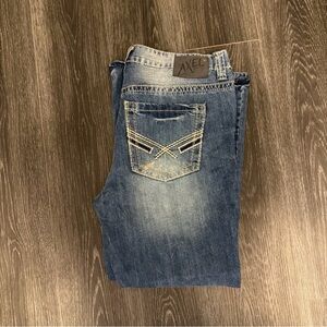 Axel Men's Relaxed Fit Blue Jeans